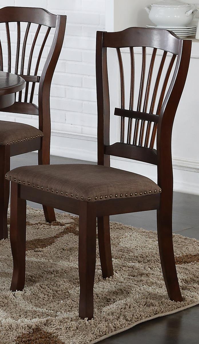New Classic Bixby Dining Chair in Espresso (Set of 2) - Ideal Furniture (Fresno,CA)