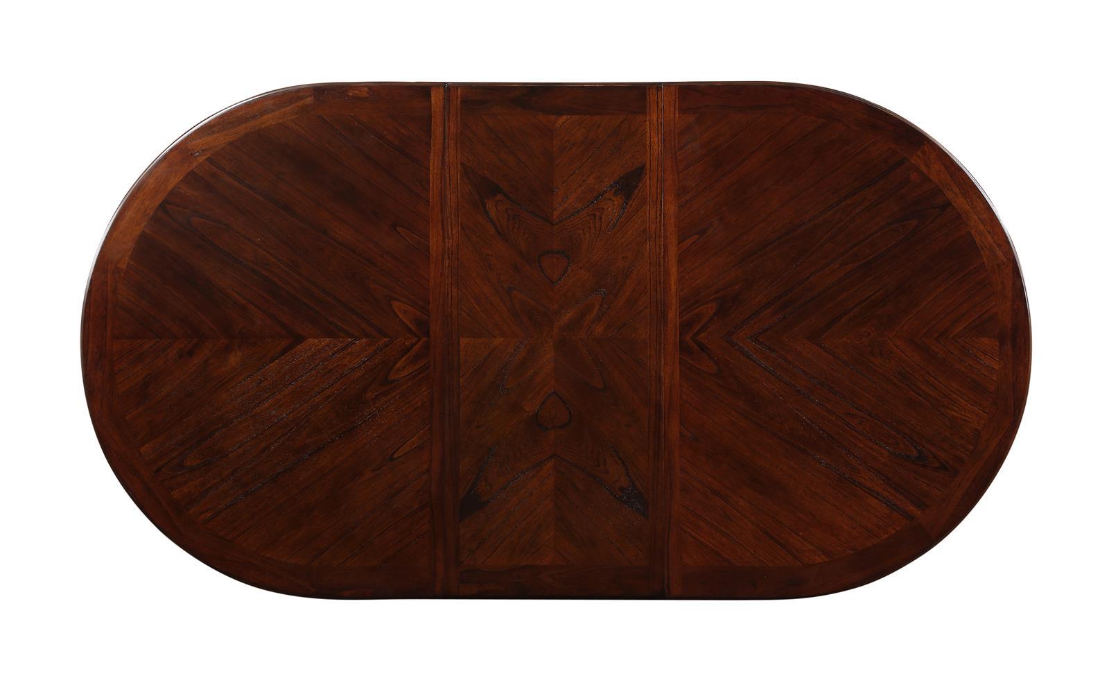New Classic Bixby Dining Table in Espresso - Ideal Furniture (Fresno,CA)