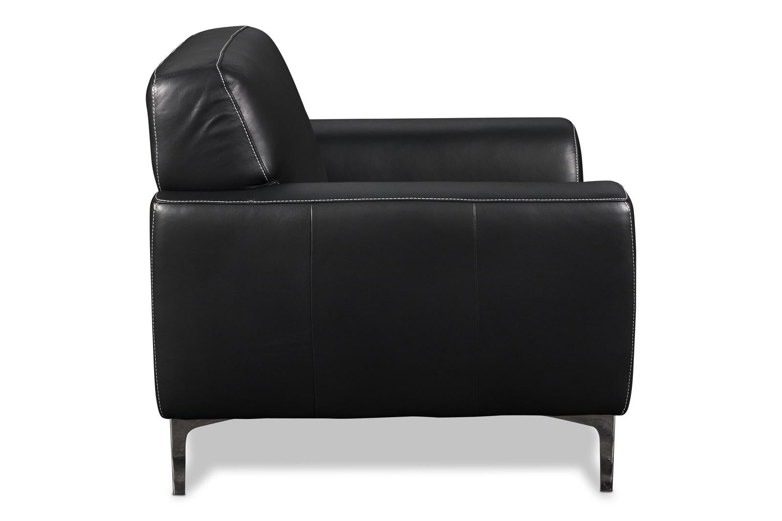 New Classic Carrara Chair in Black - Ideal Furniture (Fresno,CA)