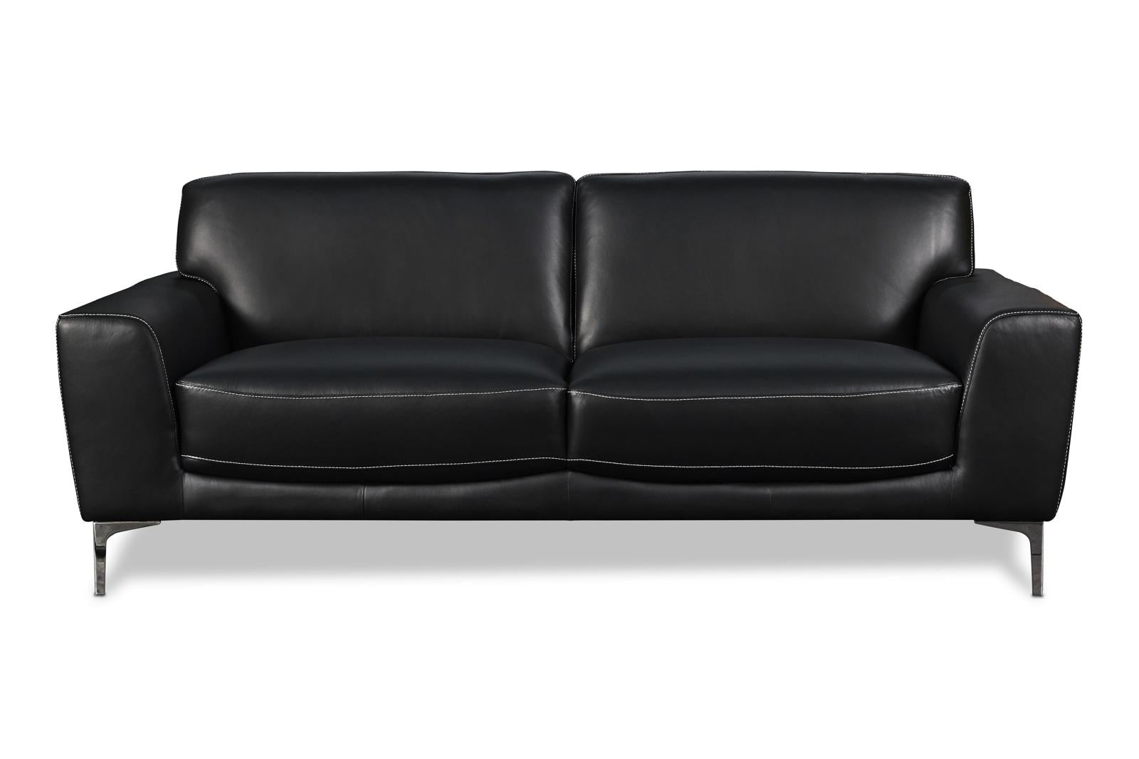 New Classic Carrara Sofa in Black - Ideal Furniture (Fresno,CA)