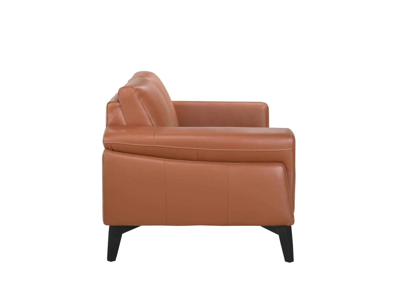 New Classic Como Loveseat in Terracotta - Ideal Furniture (Fresno,CA)