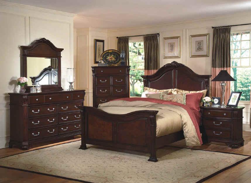 New Classic Emilie 7 Drawer Chest in English Tudor - Ideal Furniture (Fresno,CA)