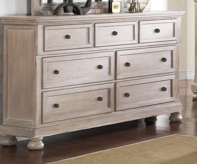 New Classic Furniture Allegra Dresser in Pewter - Ideal Furniture (Fresno,CA)