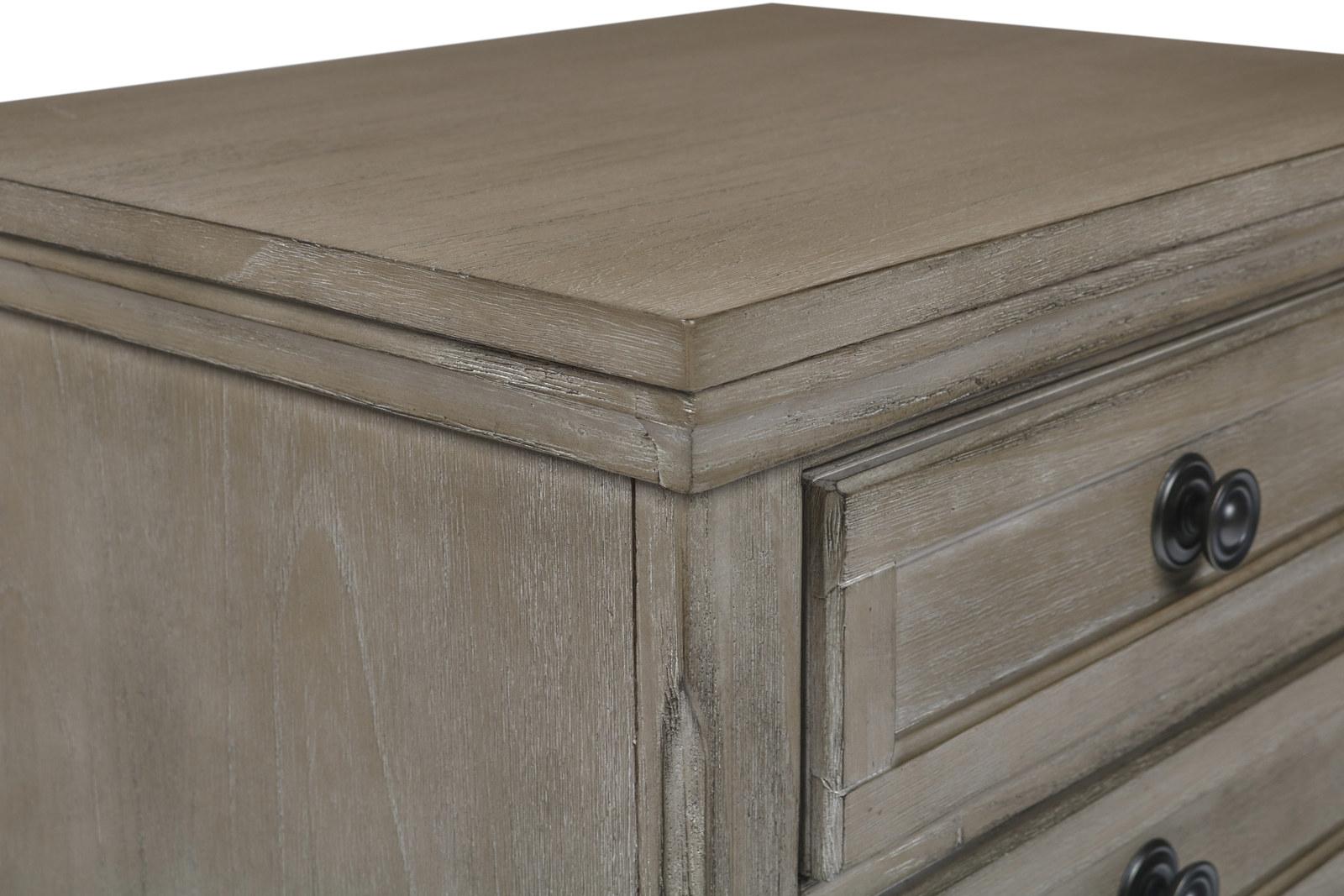 New Classic Furniture Allegra Youth Nightstand in Pewter - Ideal Furniture (Fresno,CA)