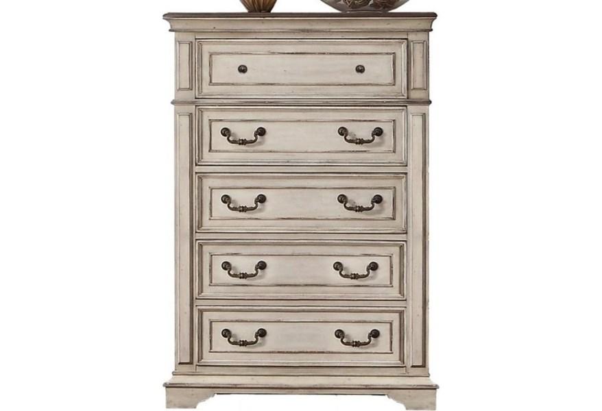 New Classic Furniture Anastasia Chest in Royal Classic - Ideal Furniture (Fresno,CA)
