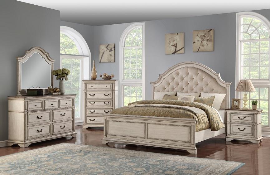 New Classic Furniture Anastasia California King Bed in Royal Classic - Ideal Furniture (Fresno,CA)