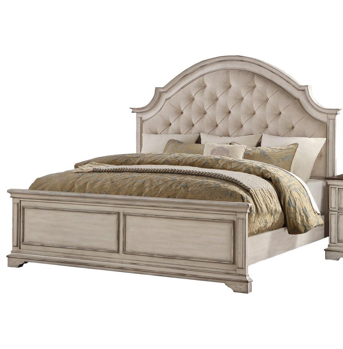 New Classic Furniture Anastasia Queen Bed in Royal Classic - Ideal Furniture (Fresno,CA)