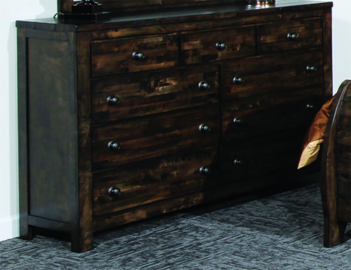New Classic Furniture Blue Ridge Dresser in Rustic Gray - Ideal Furniture (Fresno,CA)