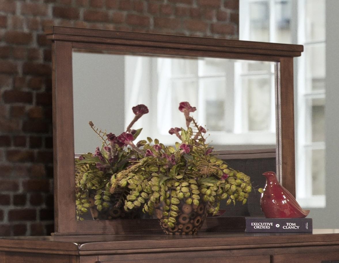 New Classic Furniture Cagney Mirror in Chestnut - Ideal Furniture (Fresno,CA)