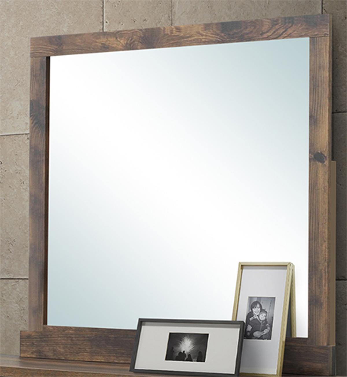 New Classic Furniture Campbell Mirror in Ranchero - Ideal Furniture (Fresno,CA)