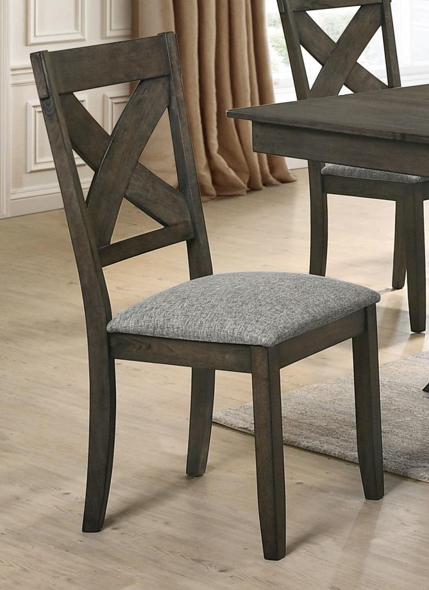 New Classic Furniture Gulliver Side Chair in Rustic Brown (Set of 2) - Ideal Furniture (Fresno,CA)