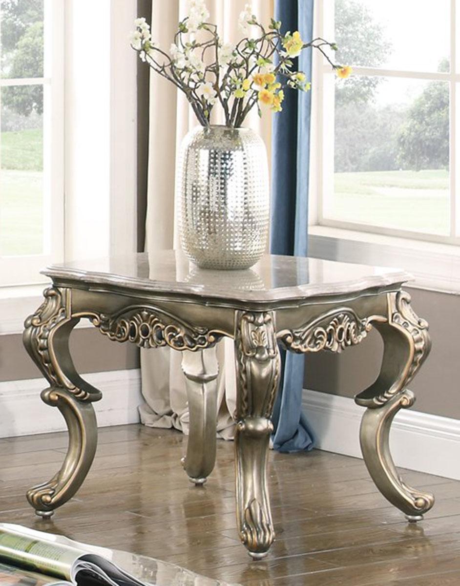 New Classic Furniture Ophelia End Table - Ideal Furniture (Fresno,CA)
