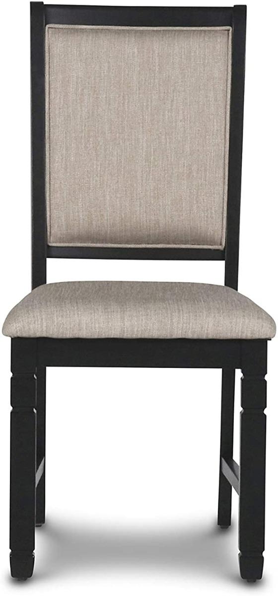 New Classic Furniture Prairie Point Side Chair in Black (Set of 2) - Ideal Furniture (Fresno,CA)