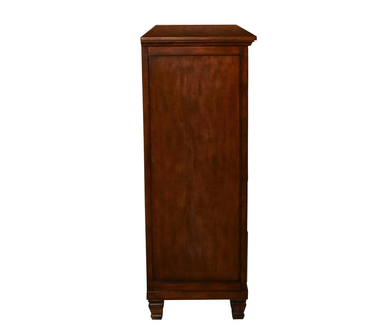 New Classic Furniture Tamarack Chest in Brown Cherry - Ideal Furniture (Fresno,CA)