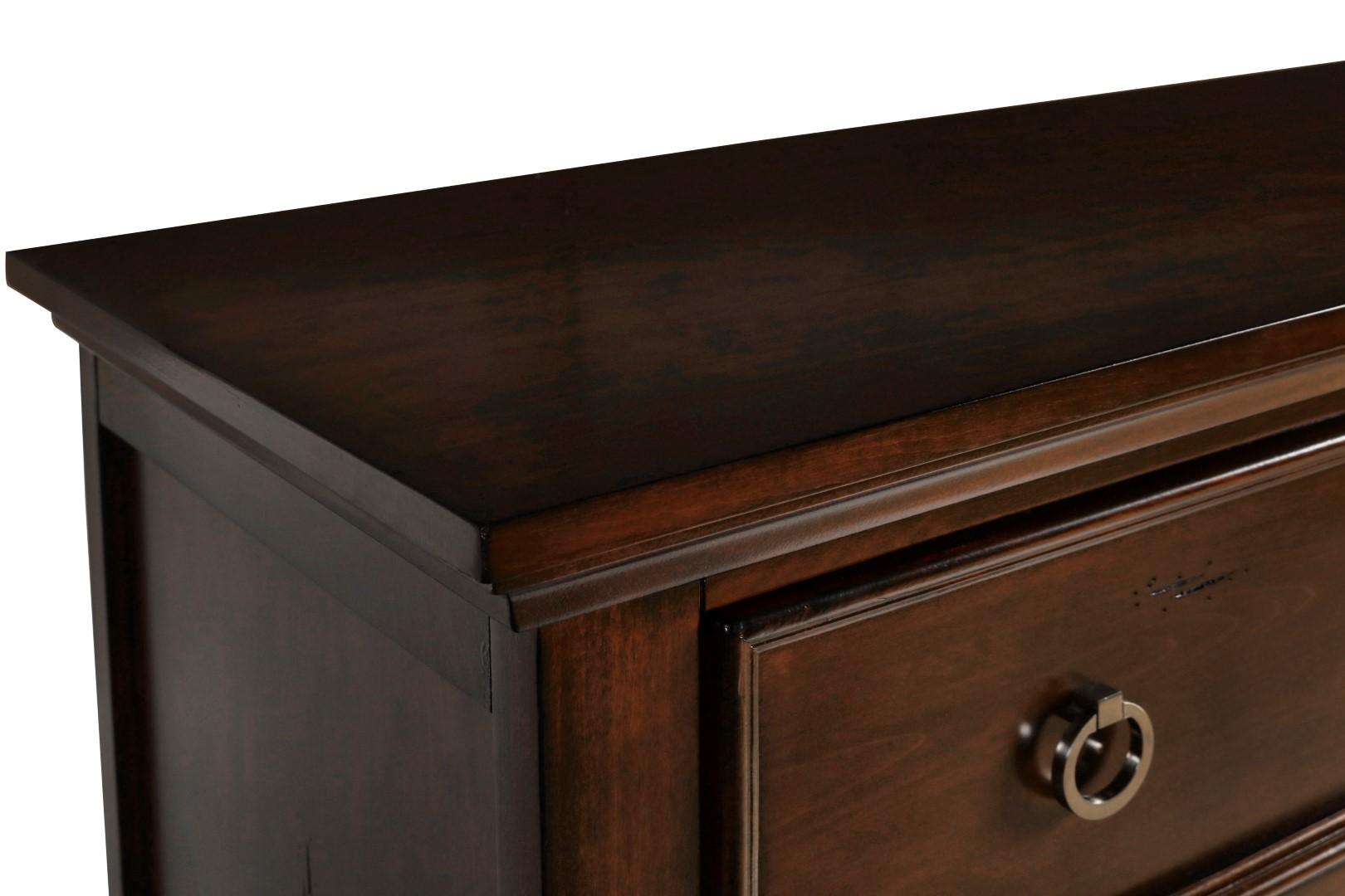 New Classic Furniture Tamarack Chest in Brown Cherry - Ideal Furniture (Fresno,CA)