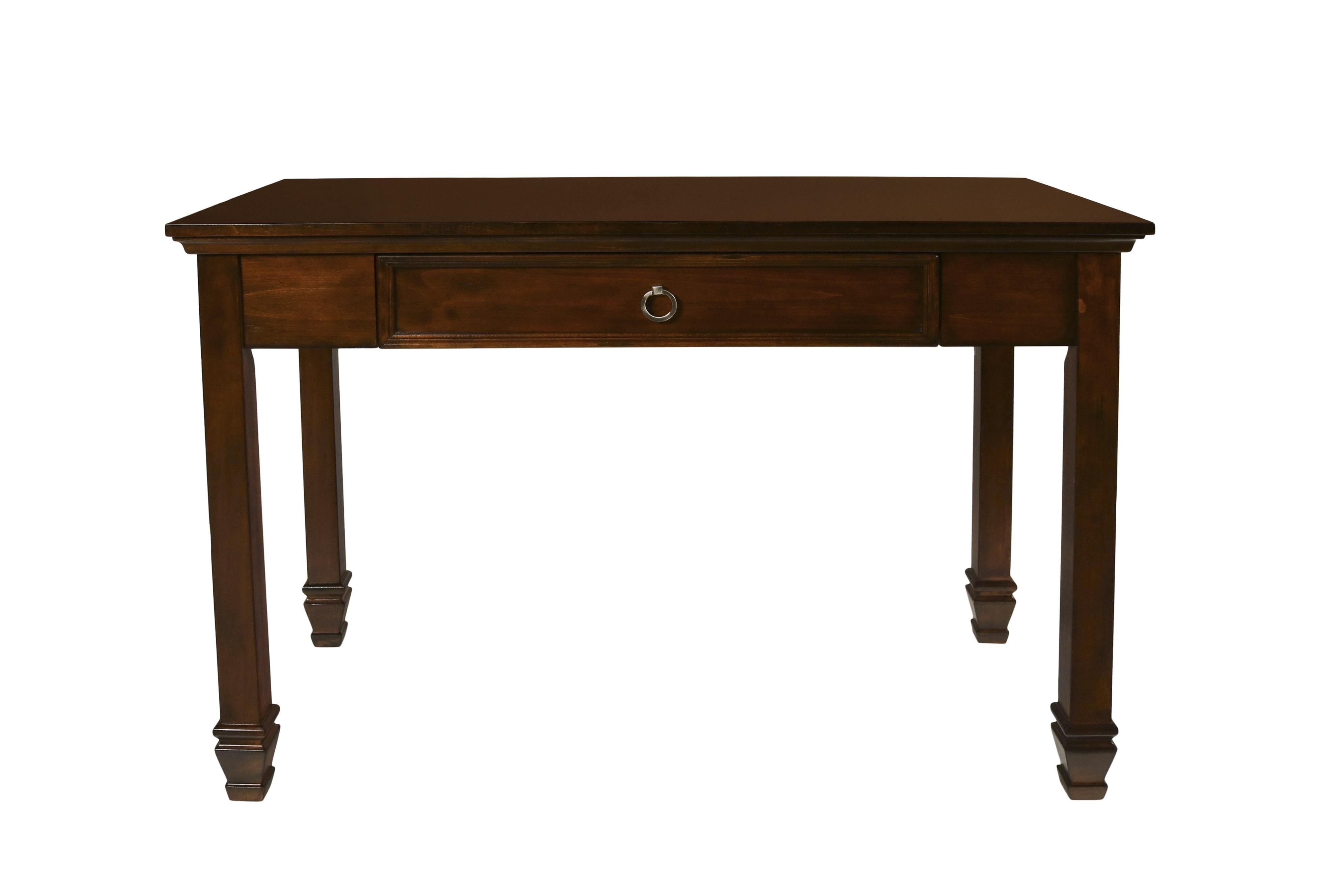 New Classic Furniture Tamarack Desk in Brown Cherry - Ideal Furniture (Fresno,CA)