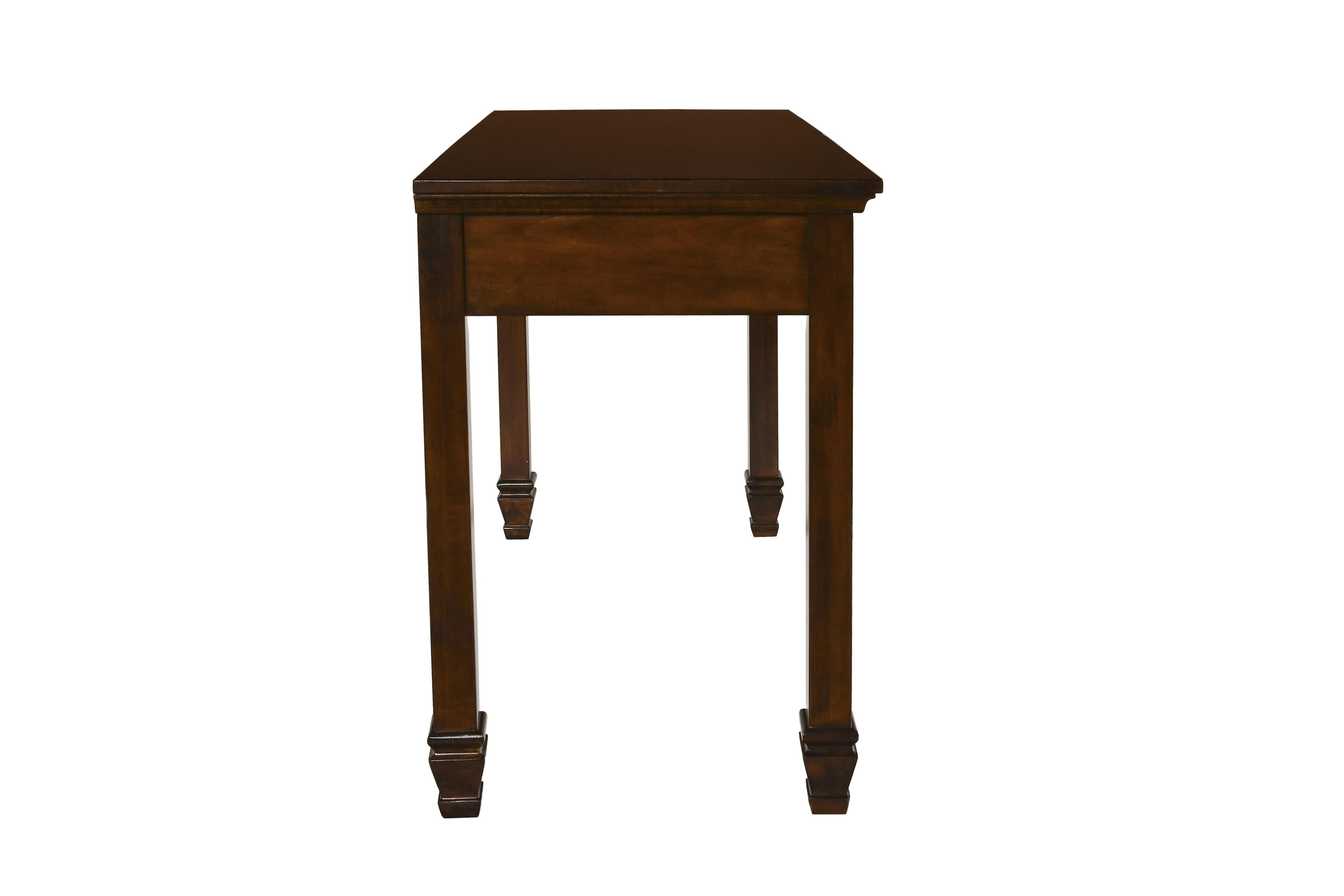 New Classic Furniture Tamarack Desk in Brown Cherry - Ideal Furniture (Fresno,CA)