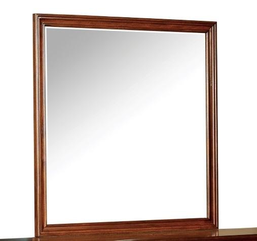 New Classic Furniture Tamarack Mirror in Brown Cherry - Ideal Furniture (Fresno,CA)