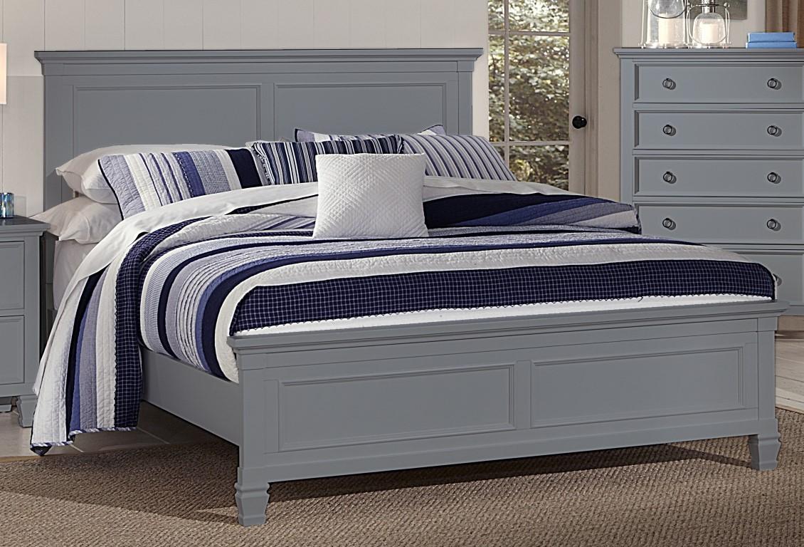 New Classic Furniture Tamarack Twin Bed in Gray - Ideal Furniture (Fresno,CA)