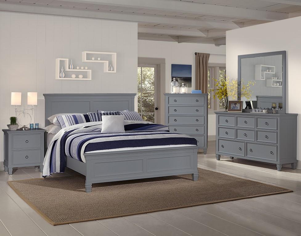New Classic Furniture Tamarack Twin Bed in Gray - Ideal Furniture (Fresno,CA)