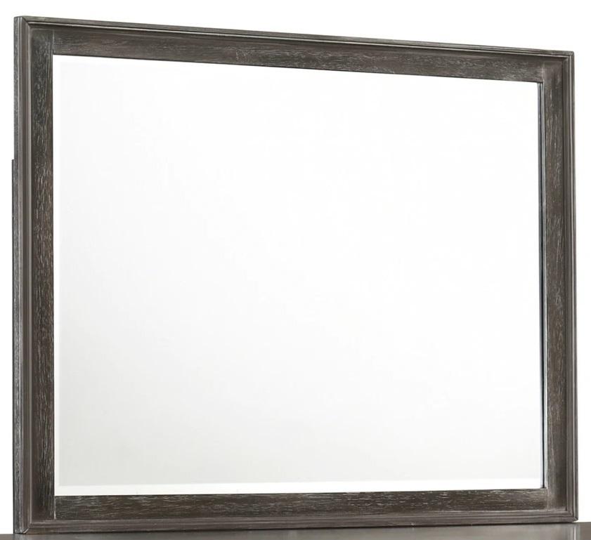 New Classic Furniture Andover Mirror in Nutmeg - Ideal Furniture (Fresno,CA)