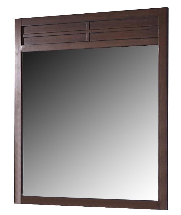 New Classic Kensington Mirror in Burnished Cherry - Ideal Furniture (Fresno,CA)