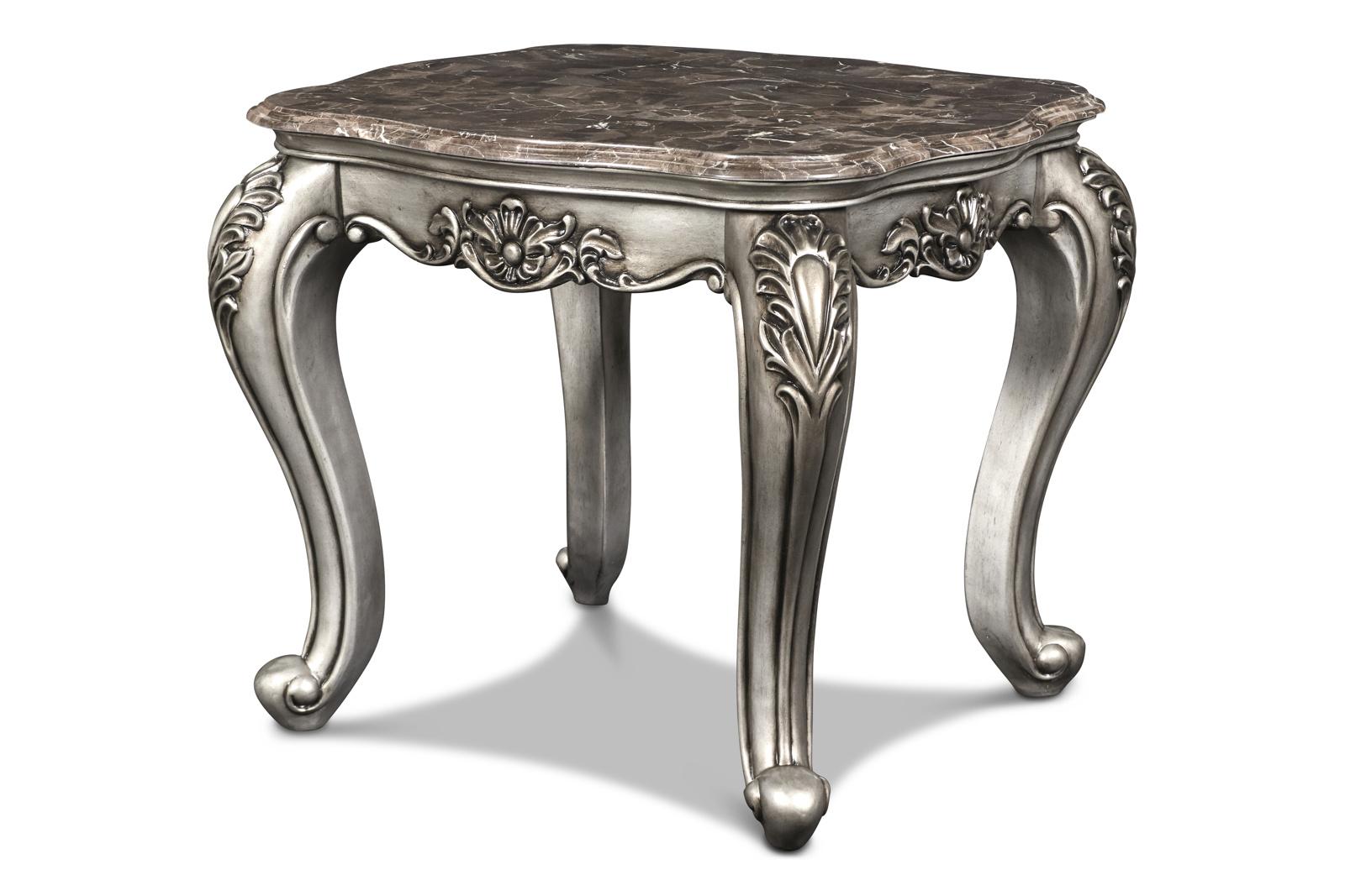 New Classic Marguerite End Table in Cherry T532-20 - Ideal Furniture (Fresno,CA)