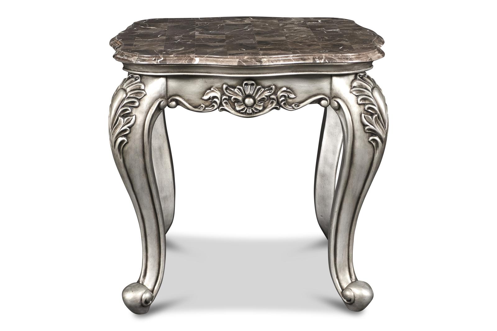 New Classic Marguerite End Table in Cherry T532-20 - Ideal Furniture (Fresno,CA)