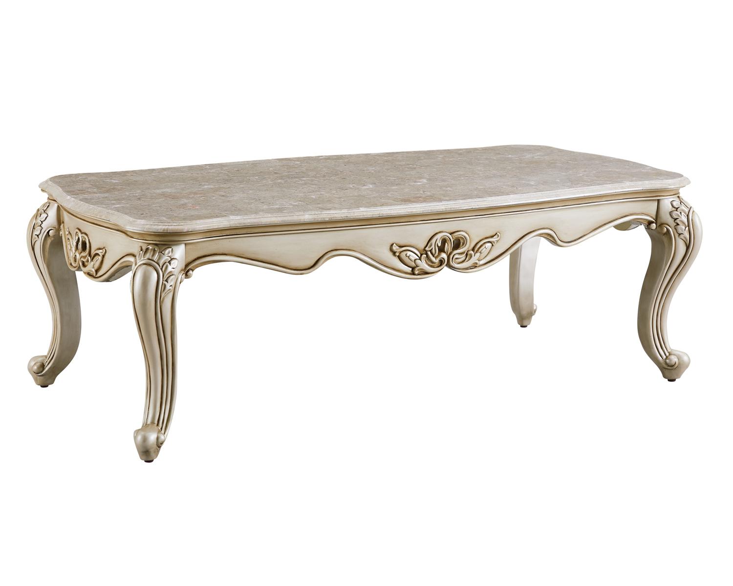 New Classic Monique Cocktail Table in Pearl - Ideal Furniture (Fresno,CA)