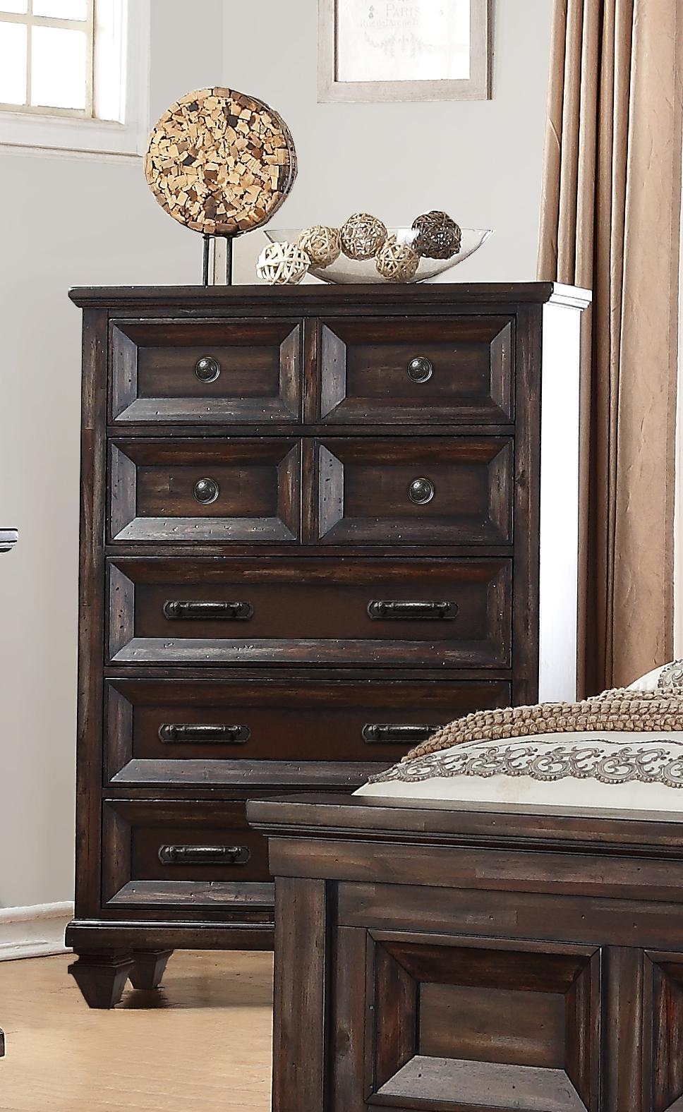 New Classic Sevilla Chest in Walnut - Ideal Furniture (Fresno,CA)