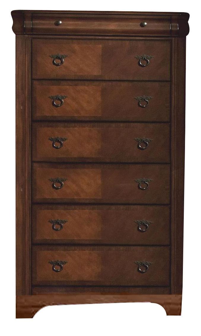 New Classic Sheridan Chest in Burnished Cherry - Ideal Furniture (Fresno,CA)