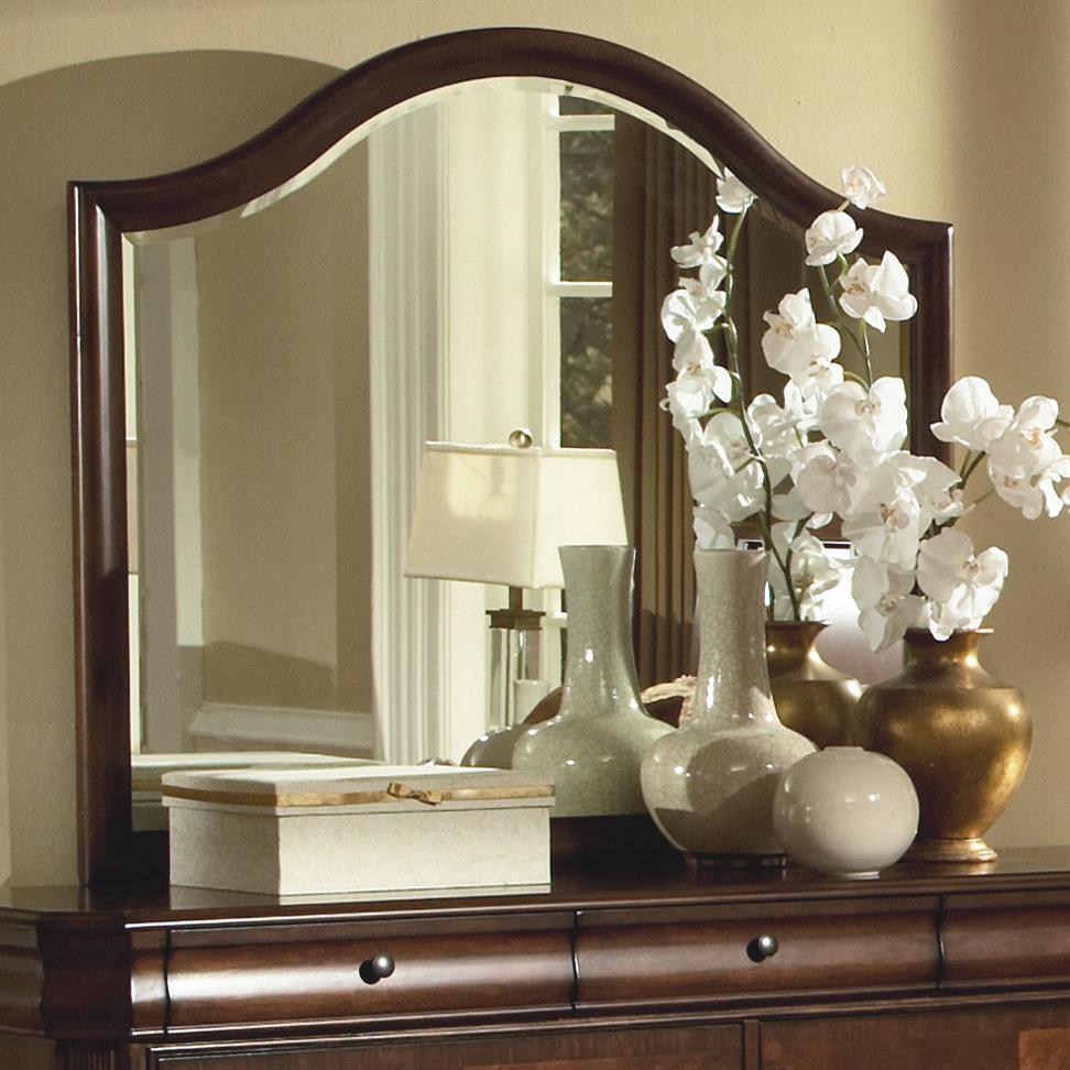 New Classic Sheridan Mirror in Burnished Cherry - Ideal Furniture (Fresno,CA)