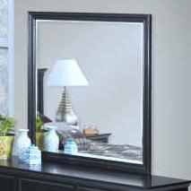 New Classic Tamarack Mirror in Black - Ideal Furniture (Fresno,CA)