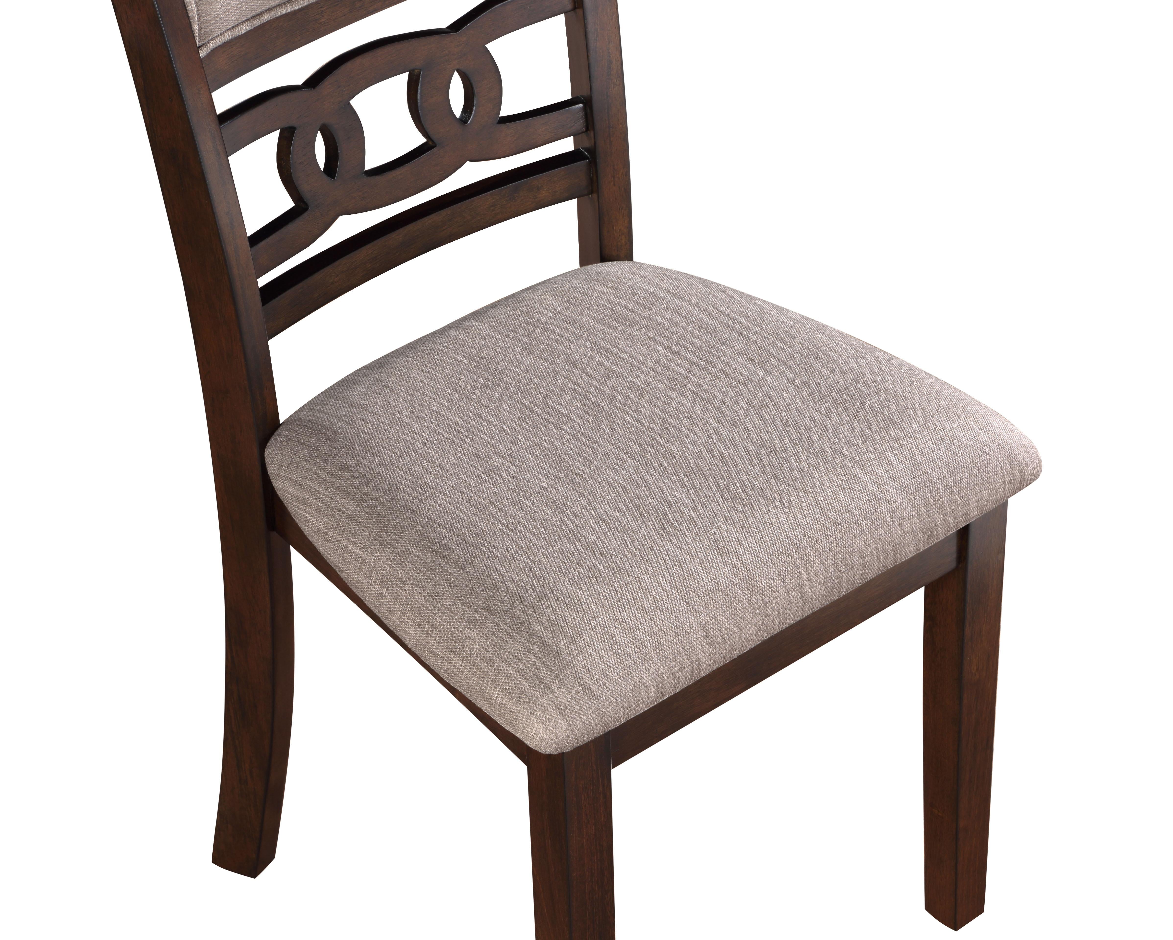 GIA DINING CHAIRS (2/CTN)-CHERRY - Ideal Furniture (Fresno,CA)