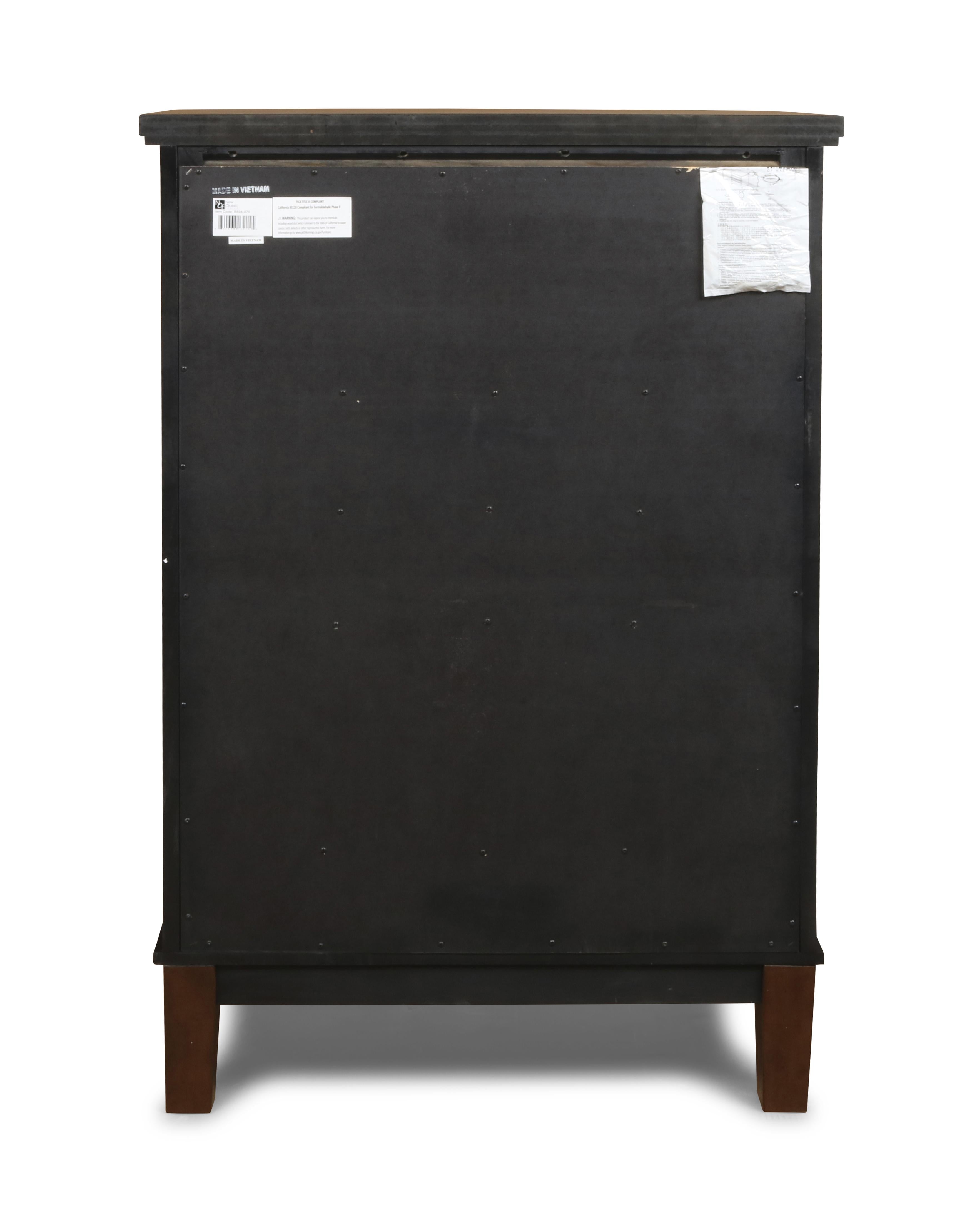 CAGNEY CHEST - CHESTNUT - Ideal Furniture (Fresno,CA)