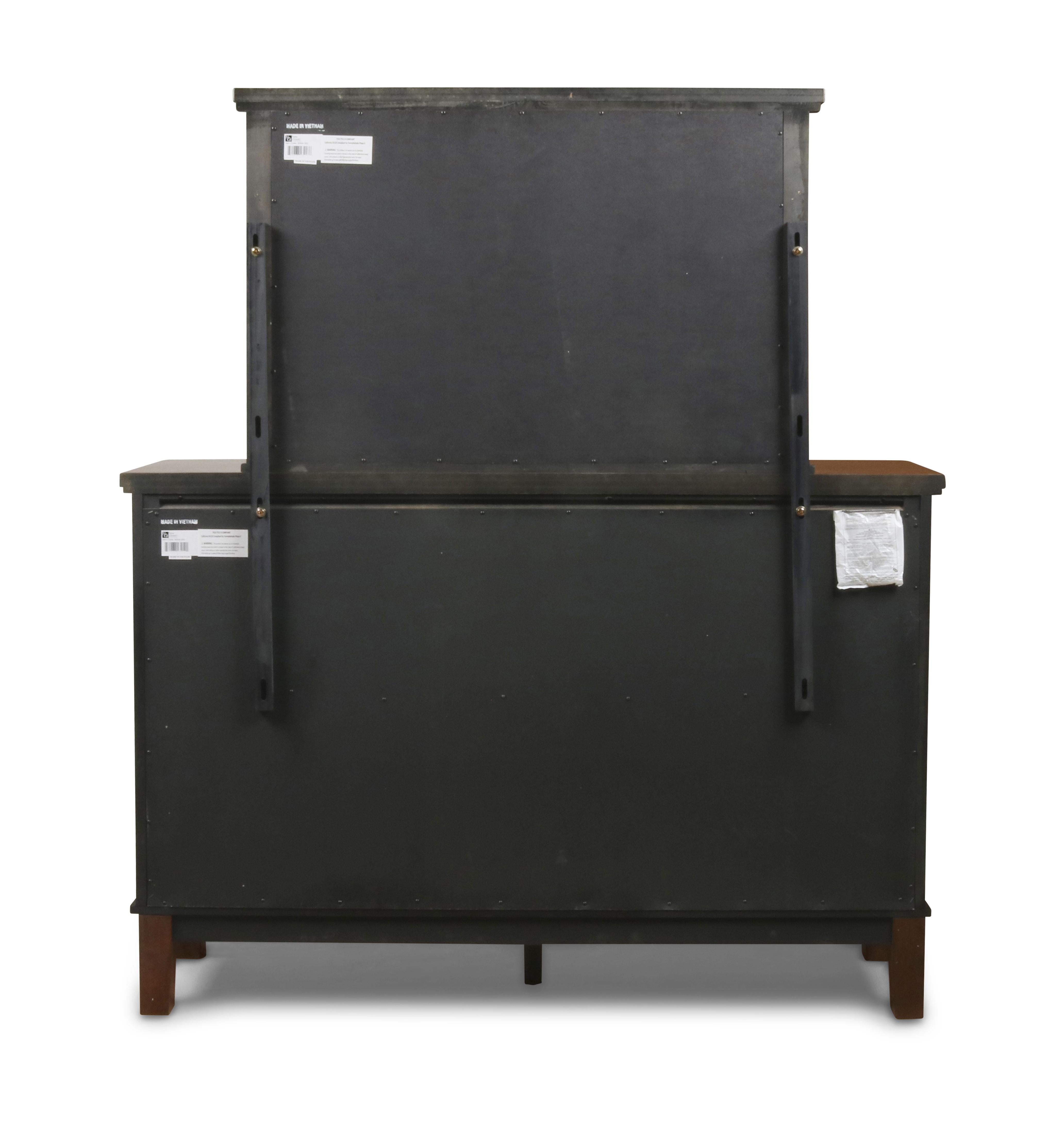 CAGNEY DRESSER - CHESTNUT - Ideal Furniture (Fresno,CA)