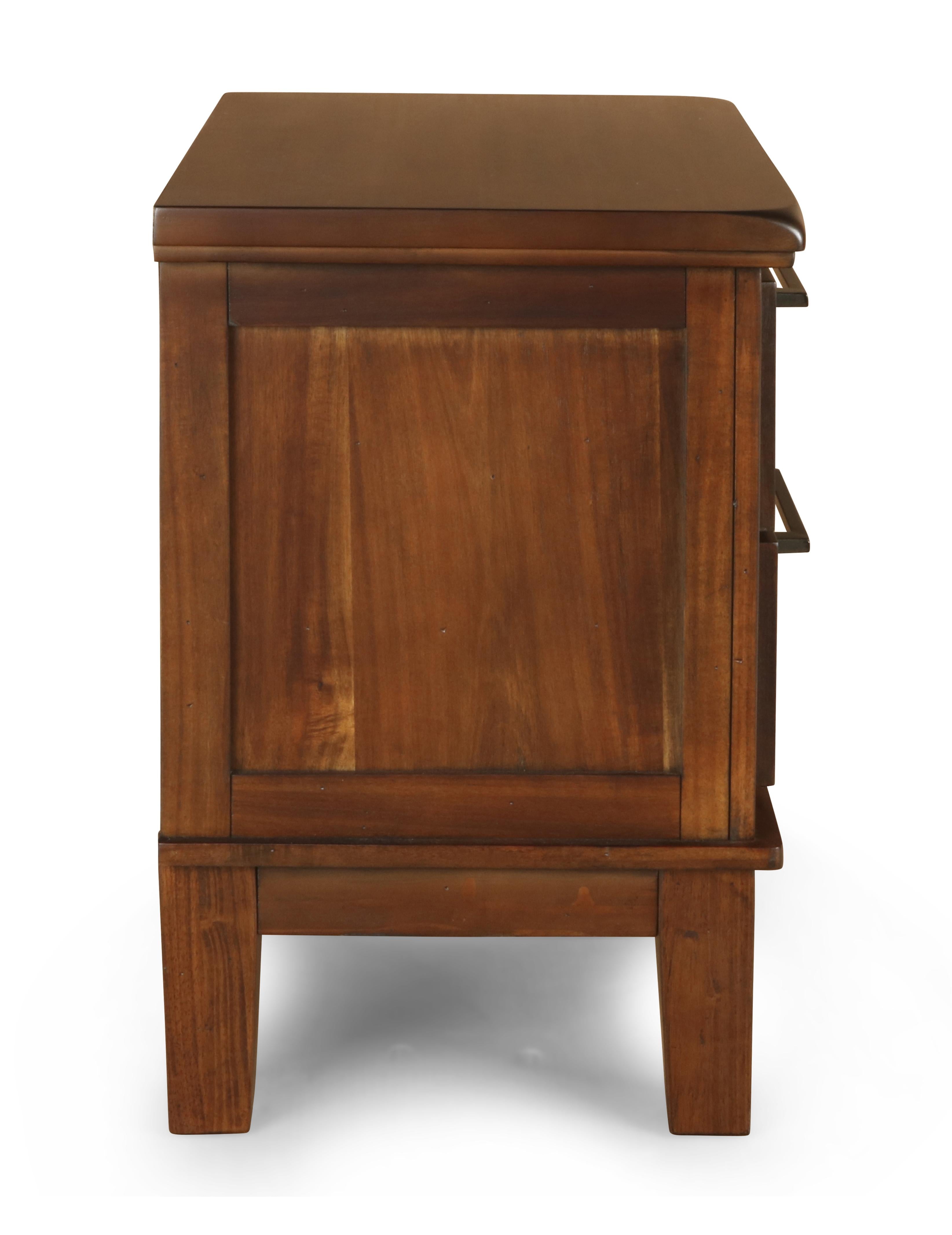 CAGNEY NIGHTSTAND - CHESTNUT - Ideal Furniture (Fresno,CA)