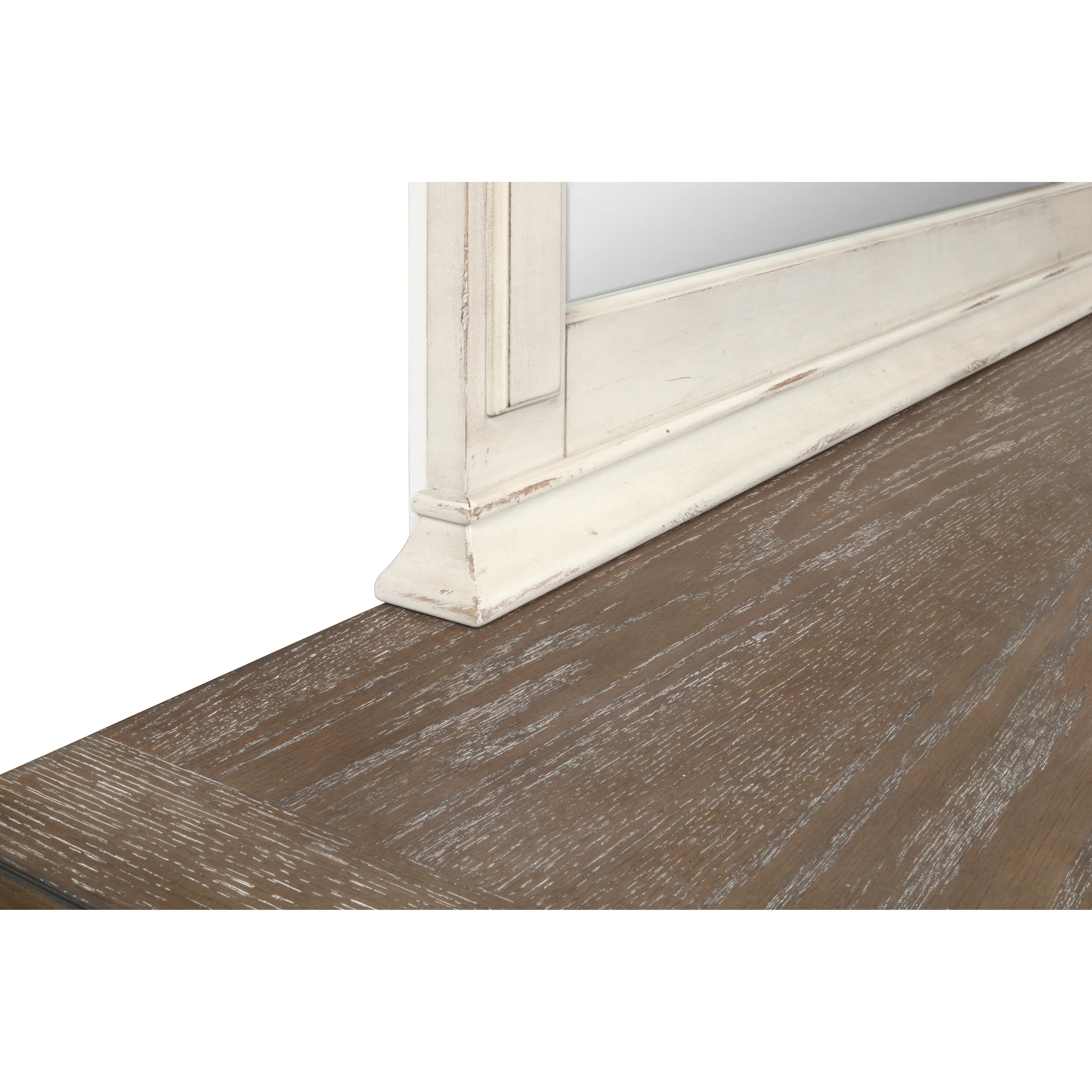 ANASTASIA MIRROR - ANT. WHITE - Ideal Furniture (Fresno,CA)