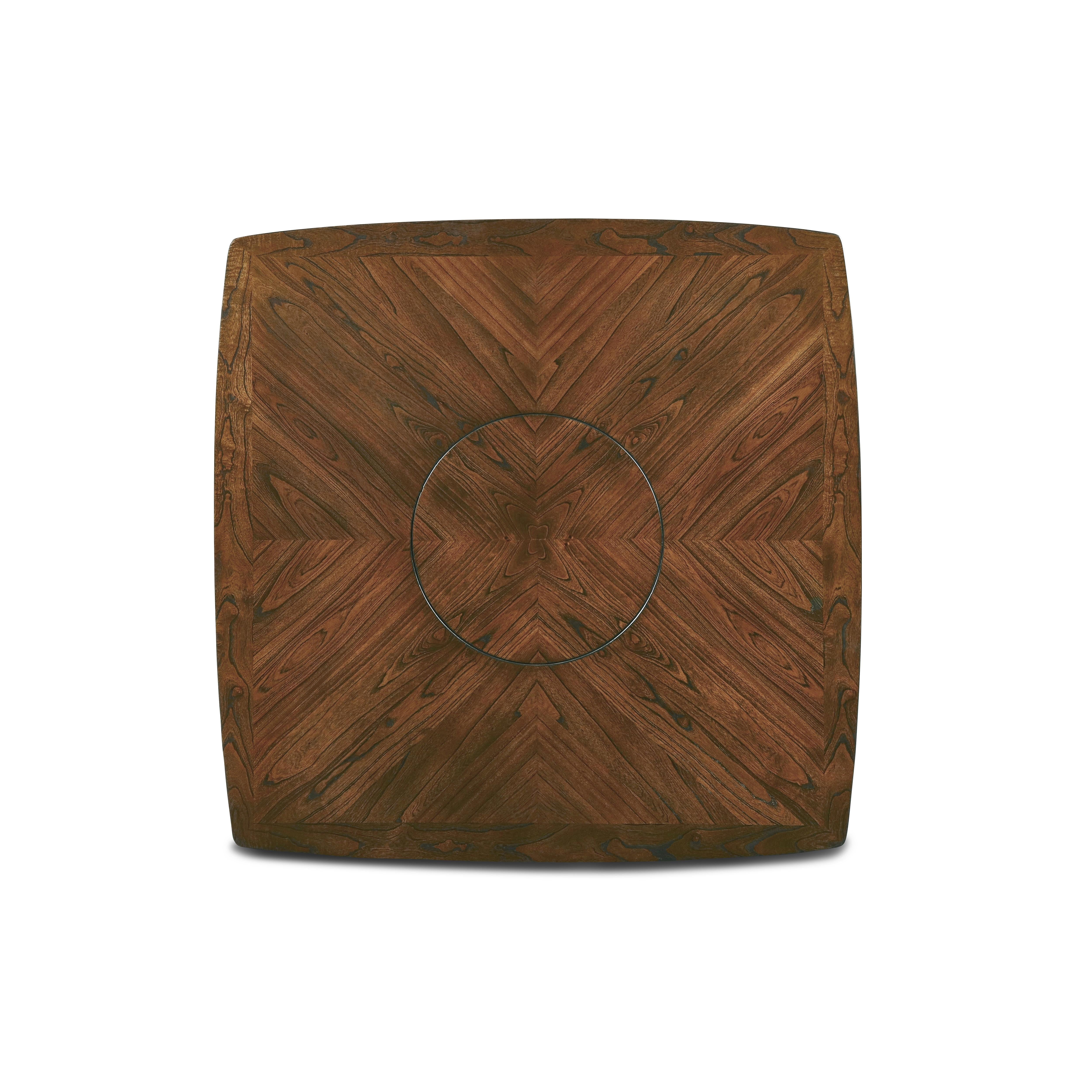 DIXON COUNTER TABLE W/LAZY SUSAN - ESPRESSO