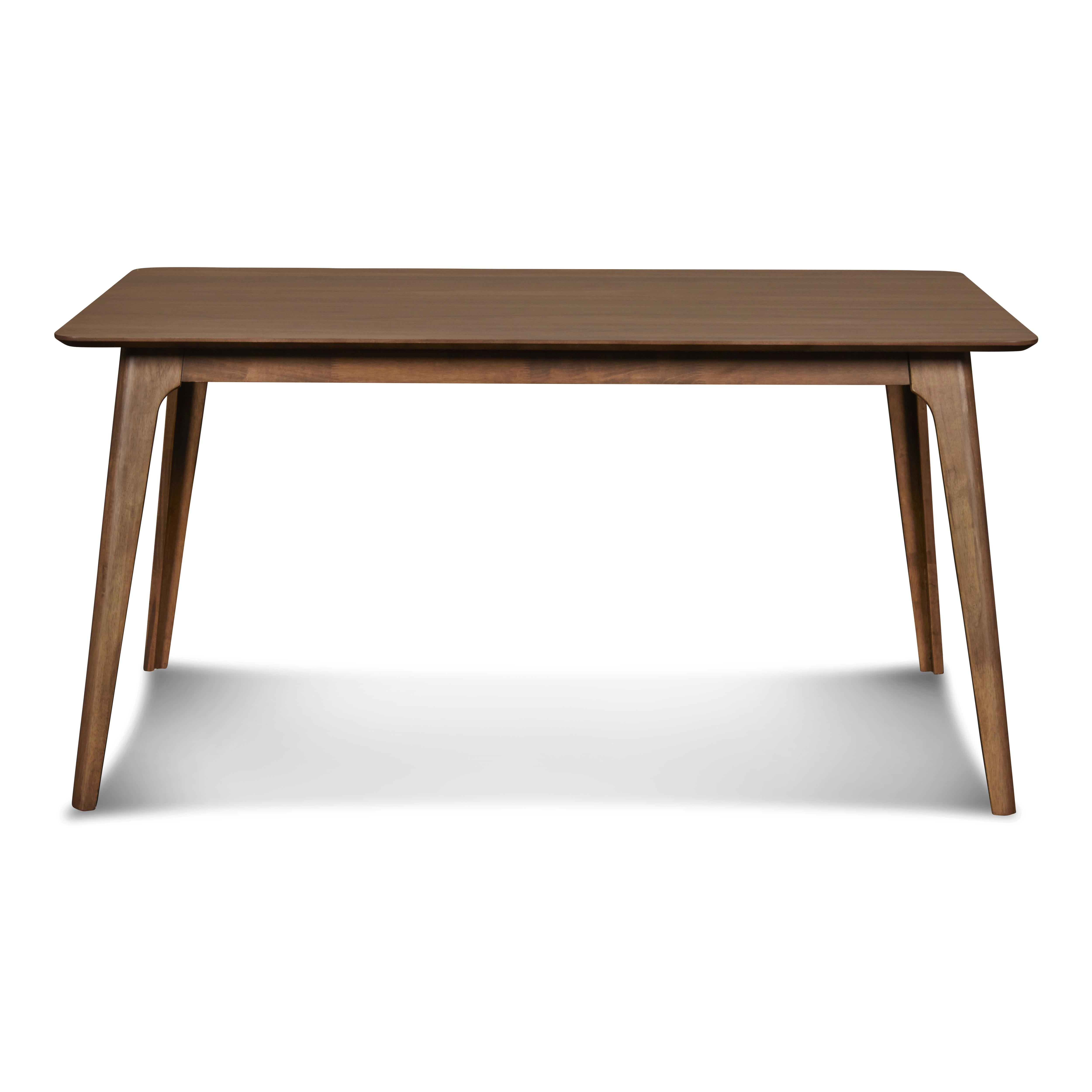 OSCAR 60" RECTANGLE TABLE - WALNUT - Ideal Furniture (Fresno,CA)