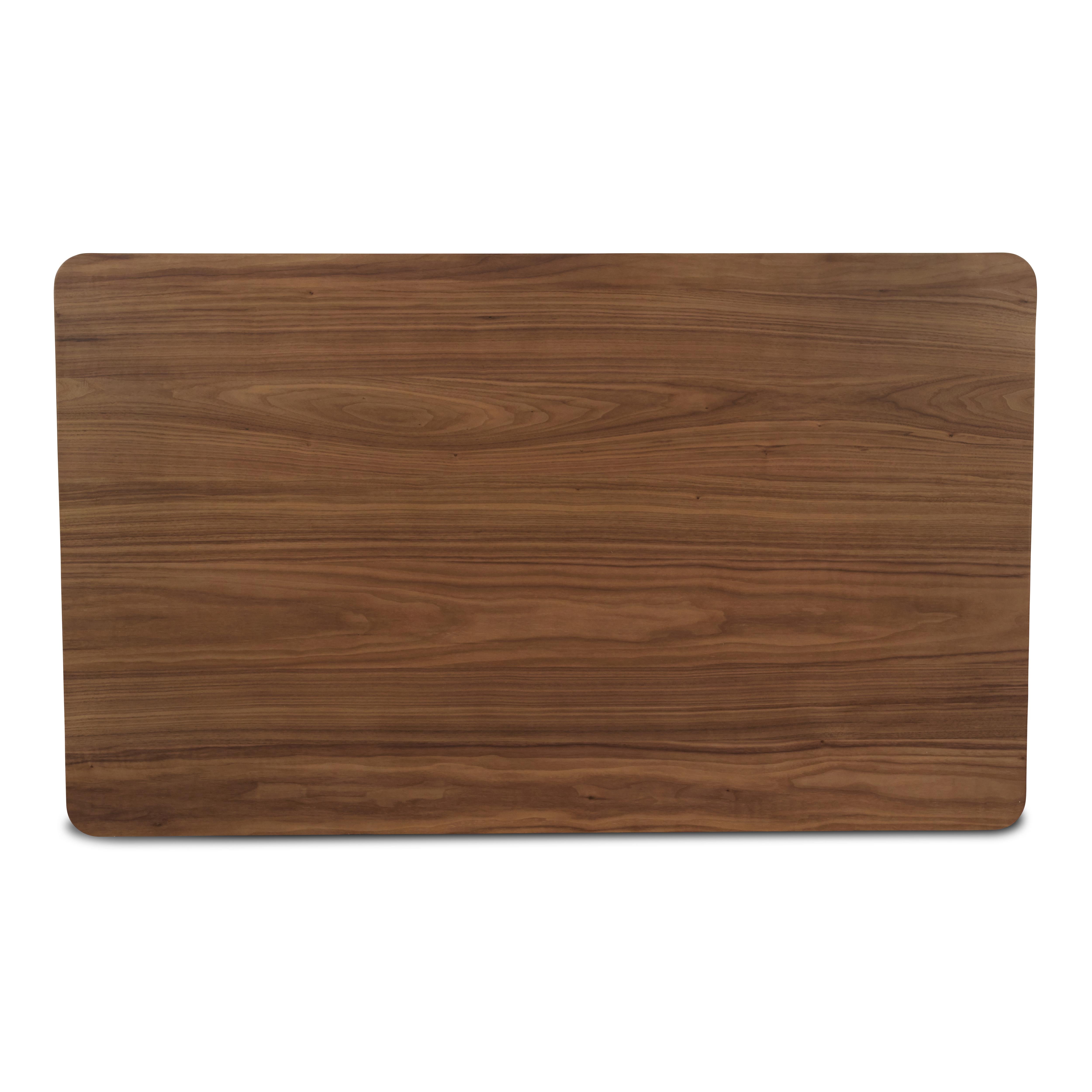 OSCAR 60" RECTANGLE TABLE - WALNUT - Ideal Furniture (Fresno,CA)