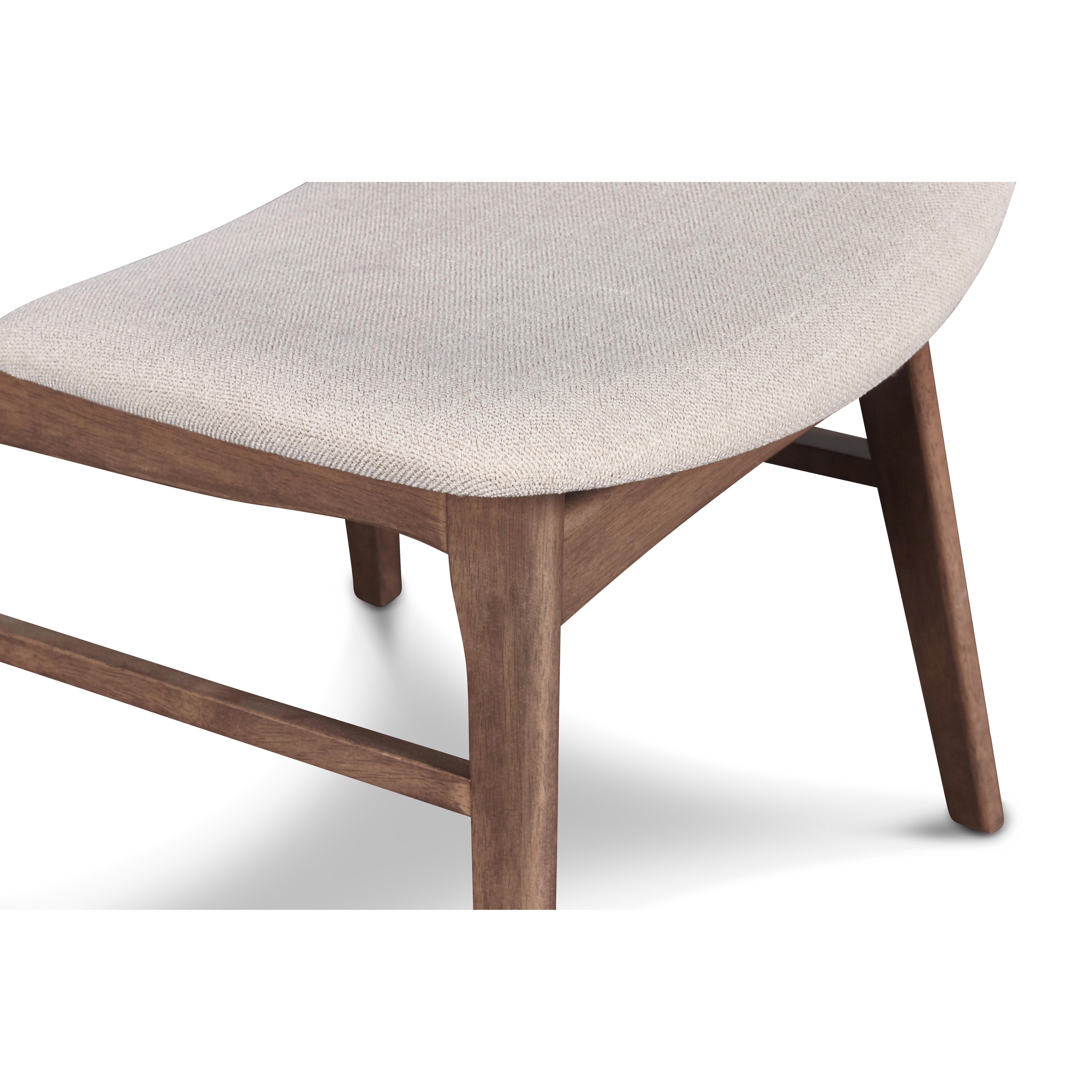 OSCAR WOOD BACK CHAIR - WALNUT, 2 PC PER CARTON - Ideal Furniture (Fresno,CA)