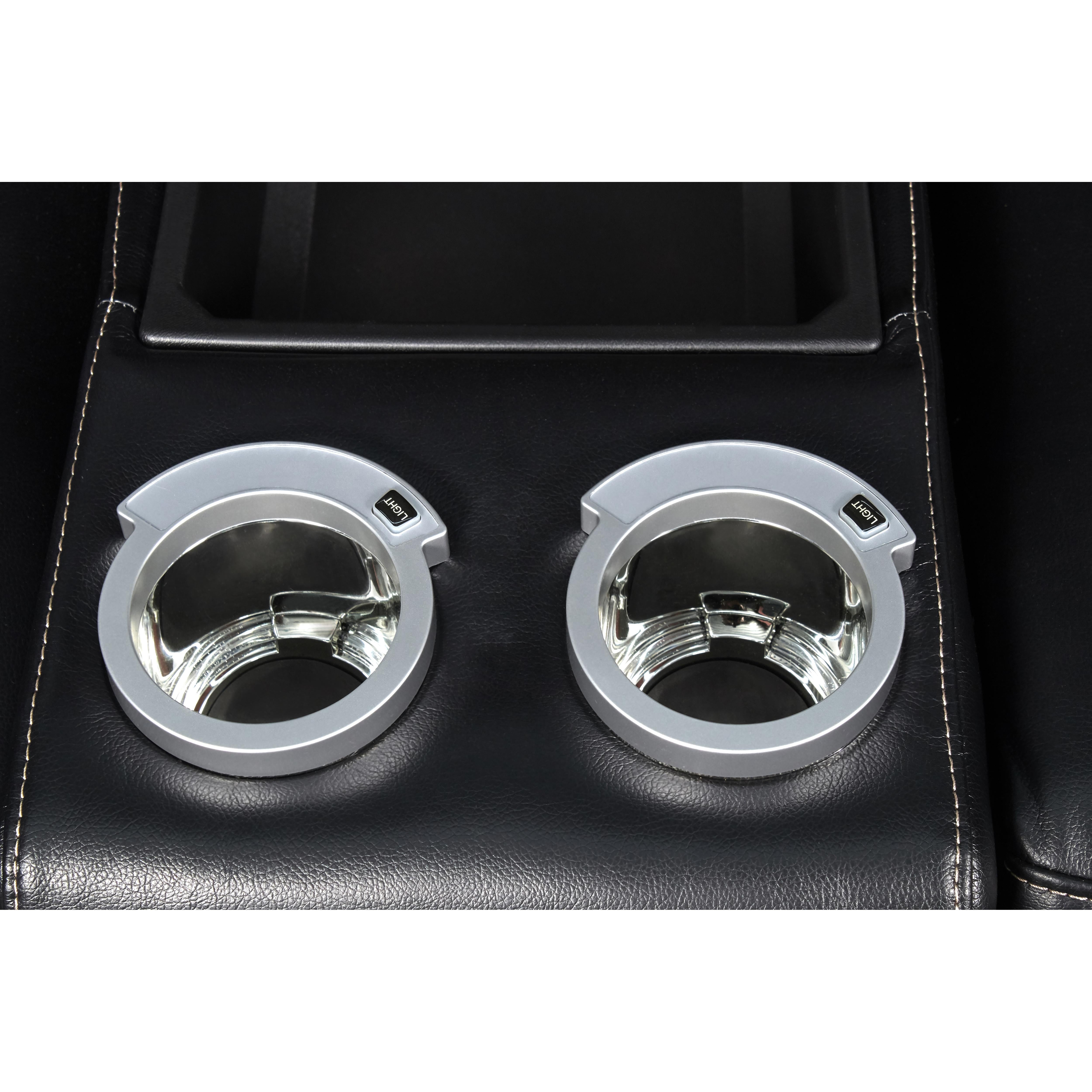 VEGA CONSOLE LOVESEAT - PREMIER BLACK