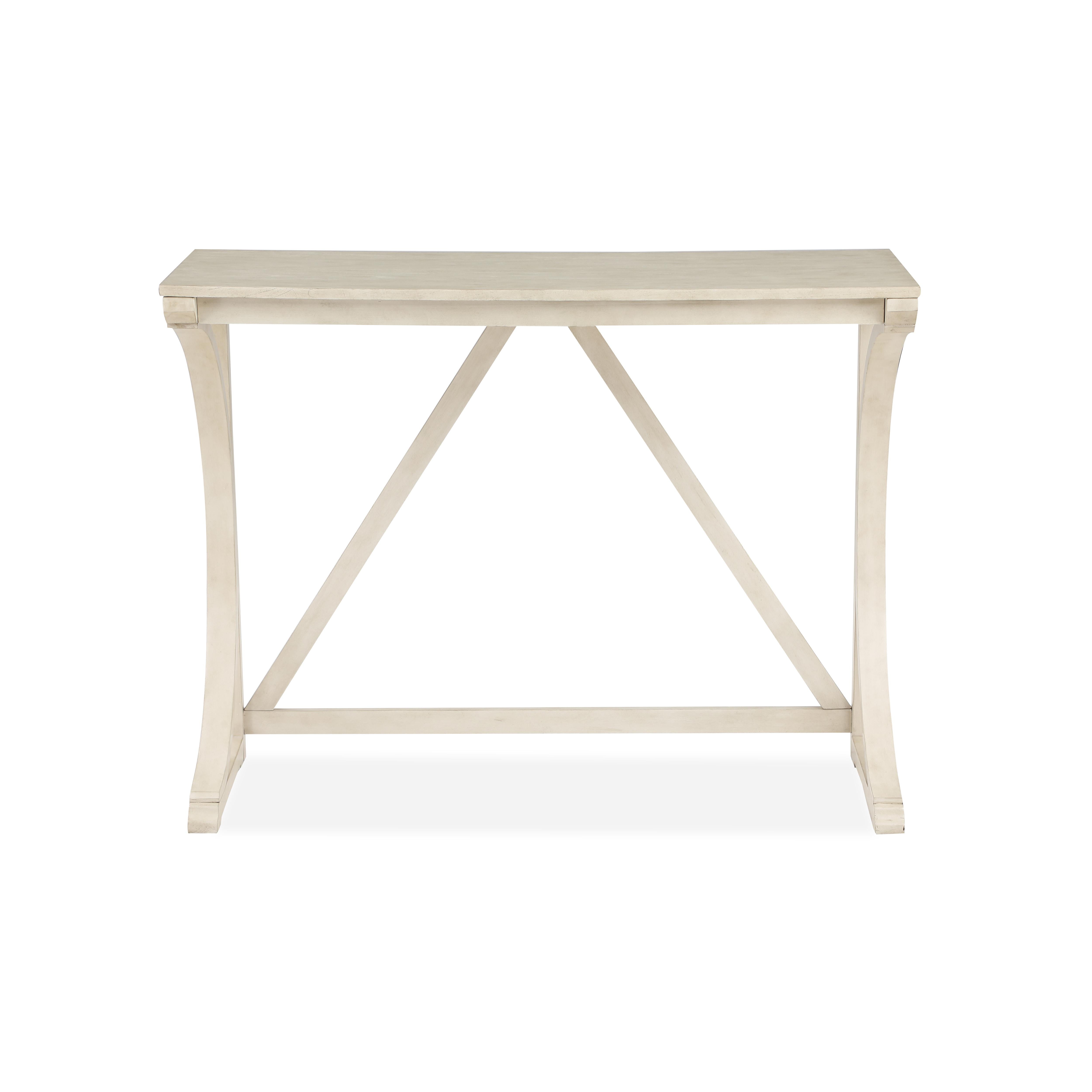 BELLA COUNTER TABLE & 2 STOOLS -2 TONE BISQUE - Ideal Furniture (Fresno,CA)
