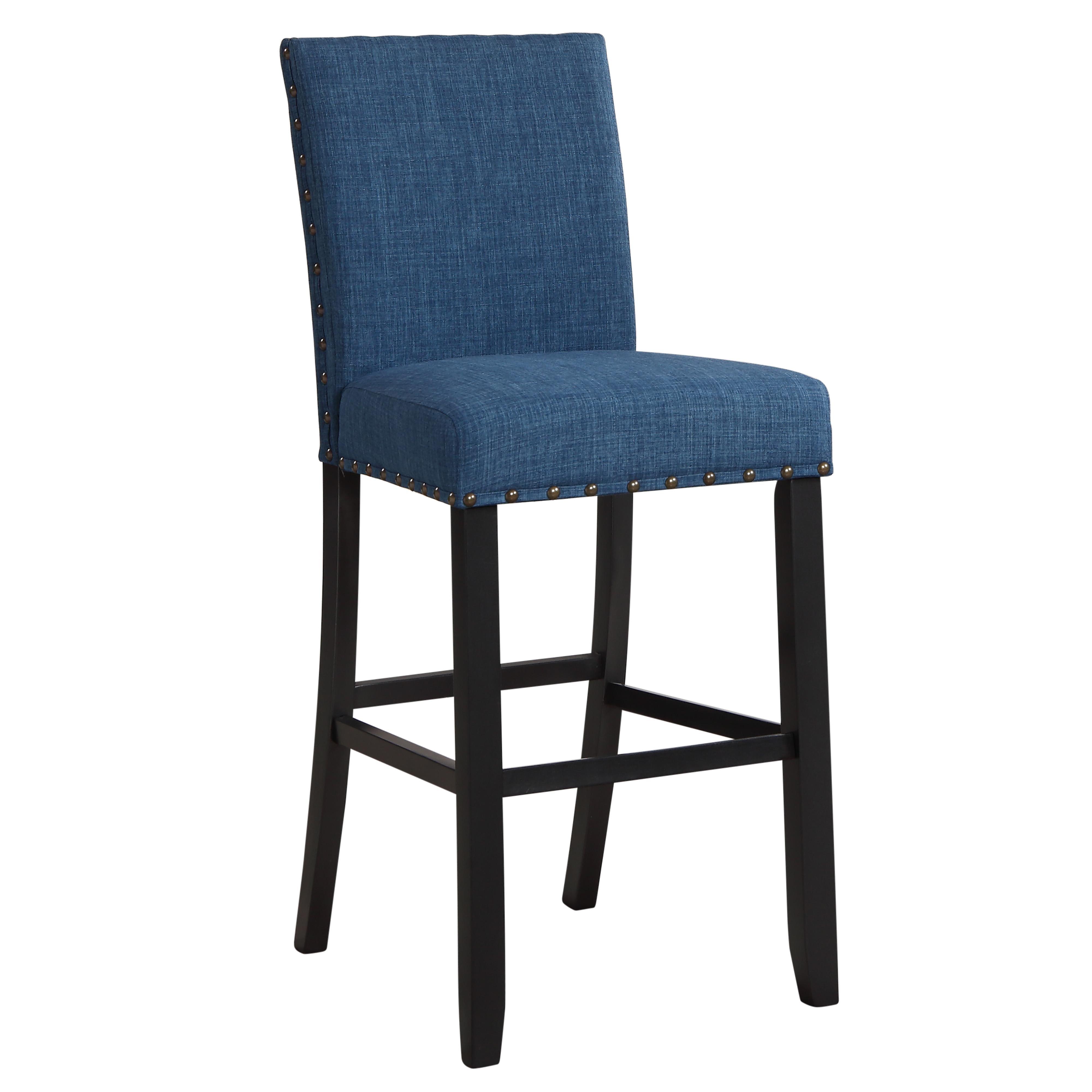 CRISPIN MARINE BLUE BAR CHAIR- (2 /Ctn)