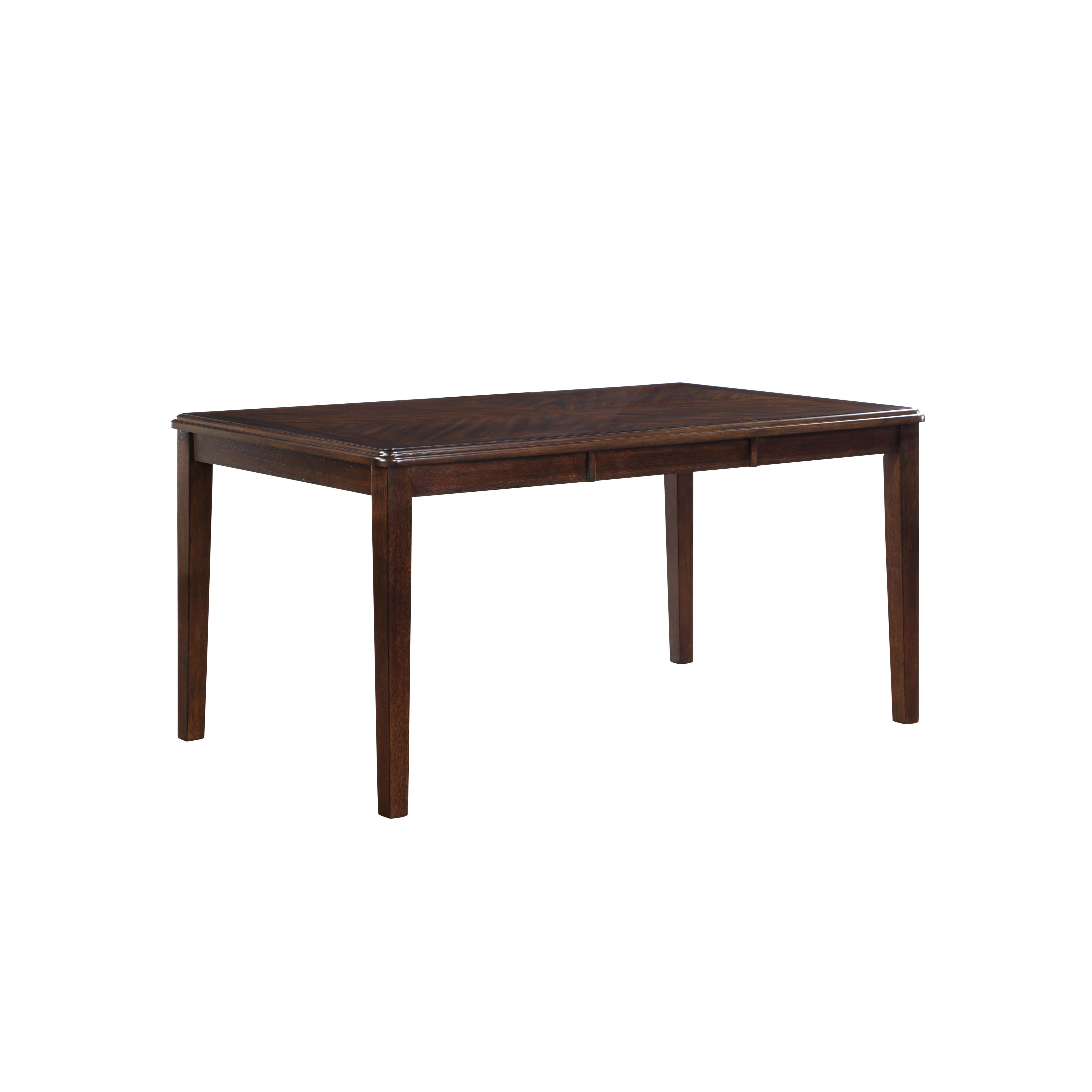 GIA 60" DINING TABLE+CHAIRS (5 PCS/CTN) -CHERRY - Ideal Furniture (Fresno,CA)