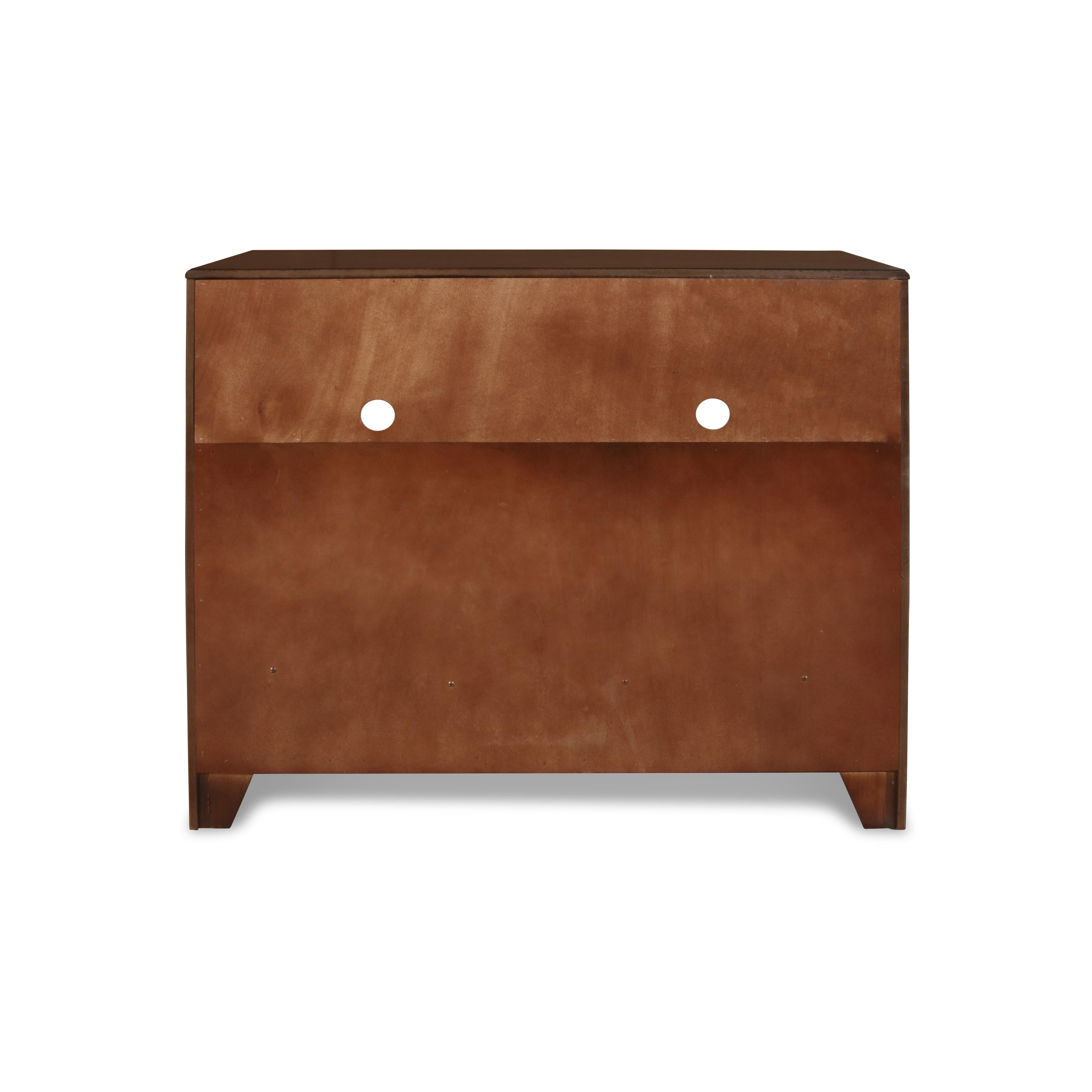 KENSINGTON MEDIA CHEST- BURNISHED CHERRY