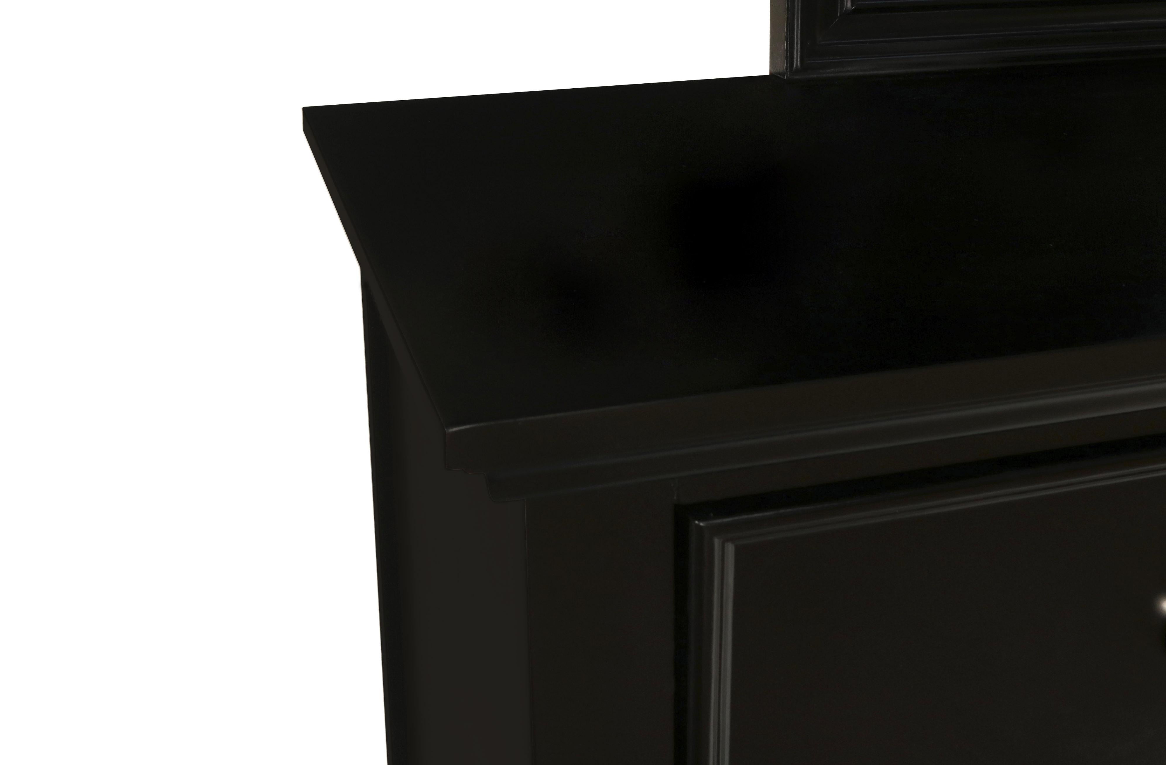 TAMARACK MIRROR- BLACK - Ideal Furniture (Fresno,CA)