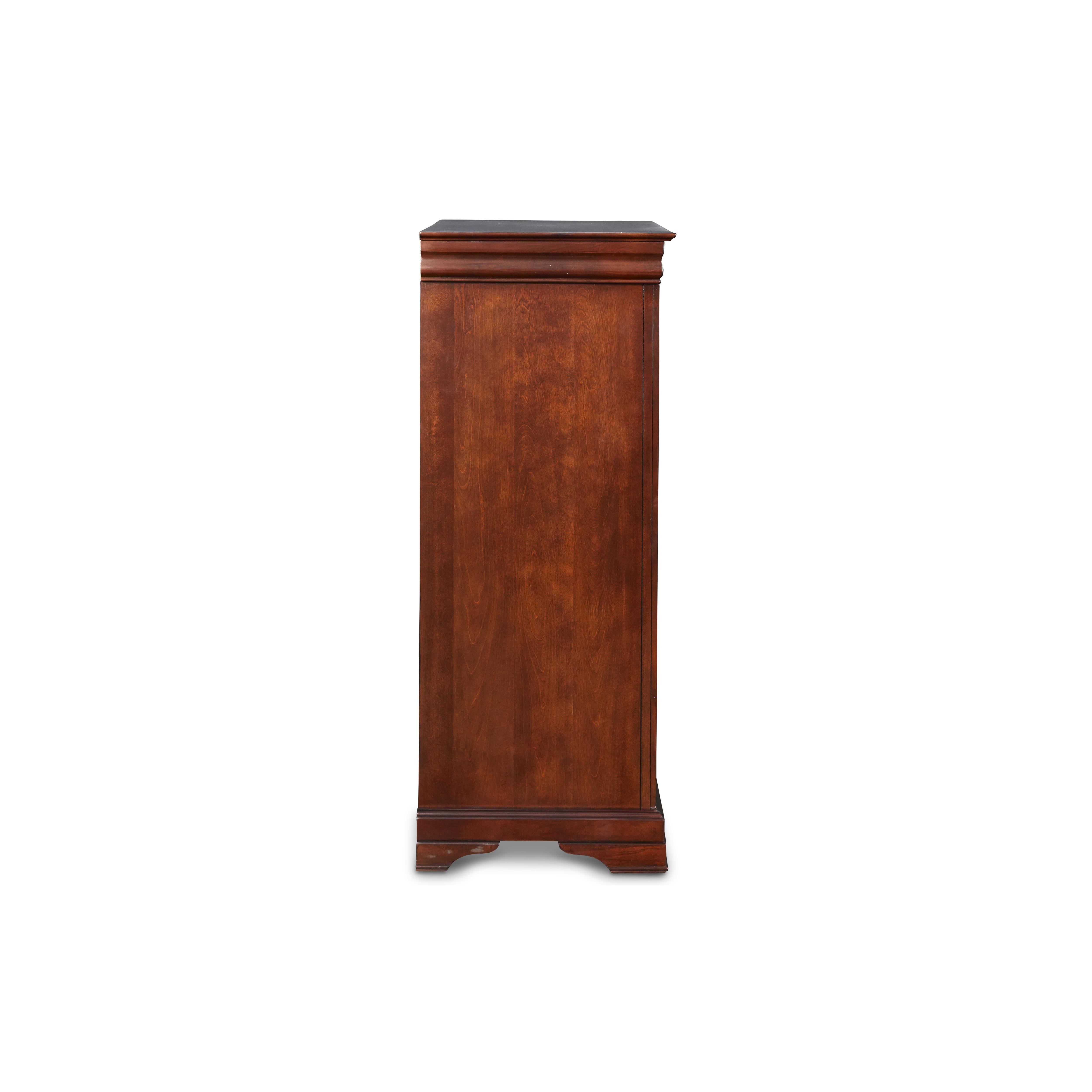 VERSAILLES DOOR CHEST- BORDEAUX - Ideal Furniture (Fresno,CA)
