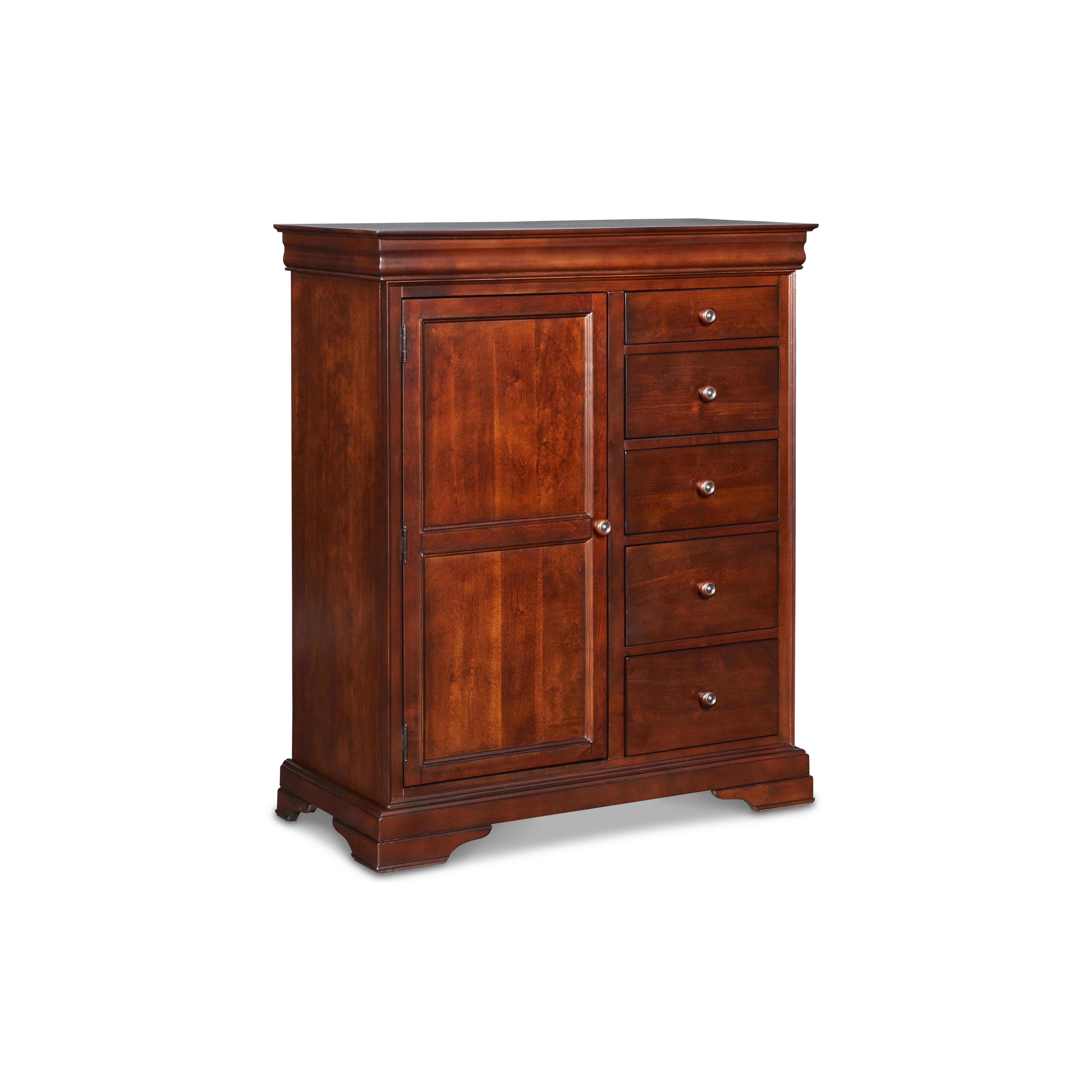 VERSAILLES DOOR CHEST- BORDEAUX - Ideal Furniture (Fresno,CA)